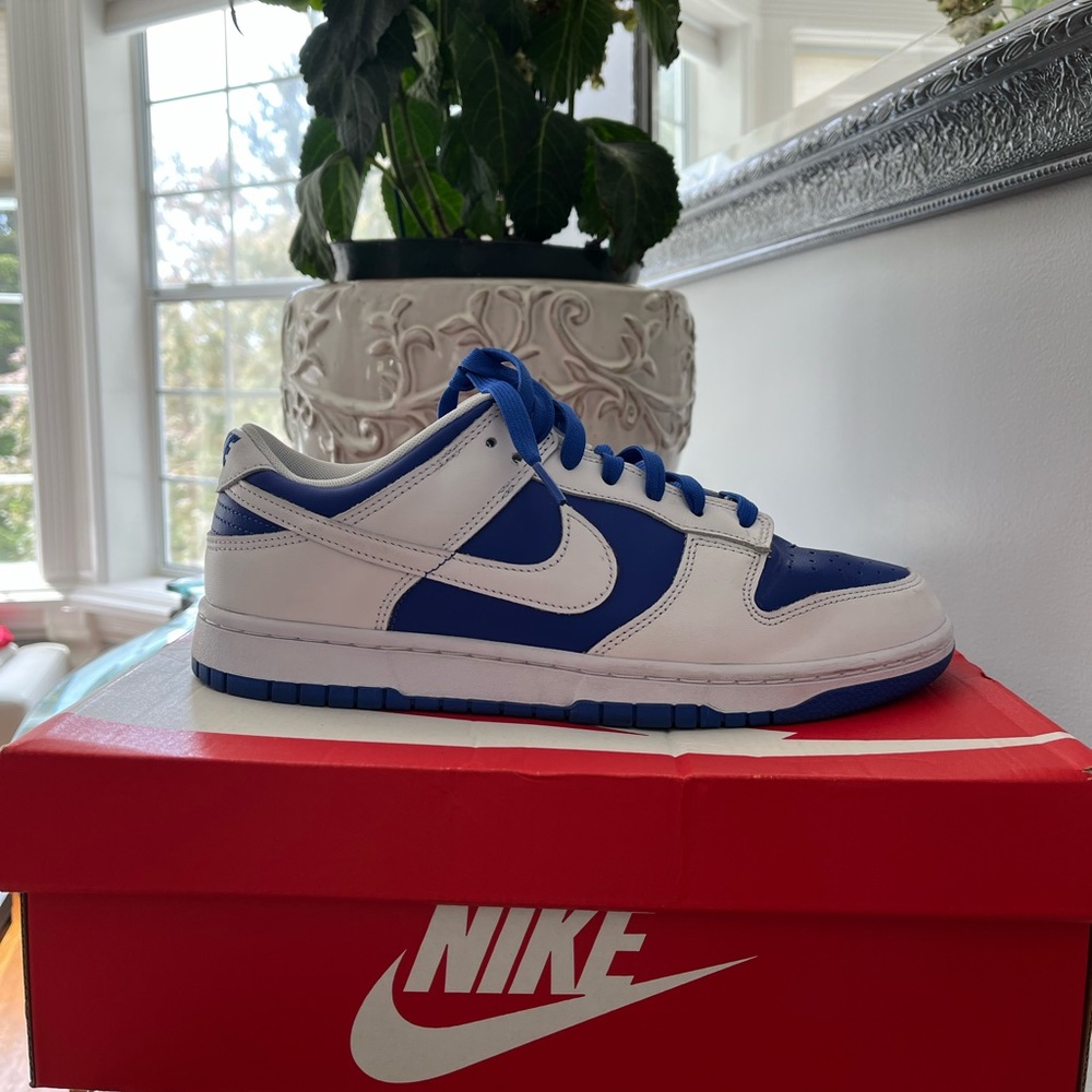 Nike Dunk Low - Racer Blue White